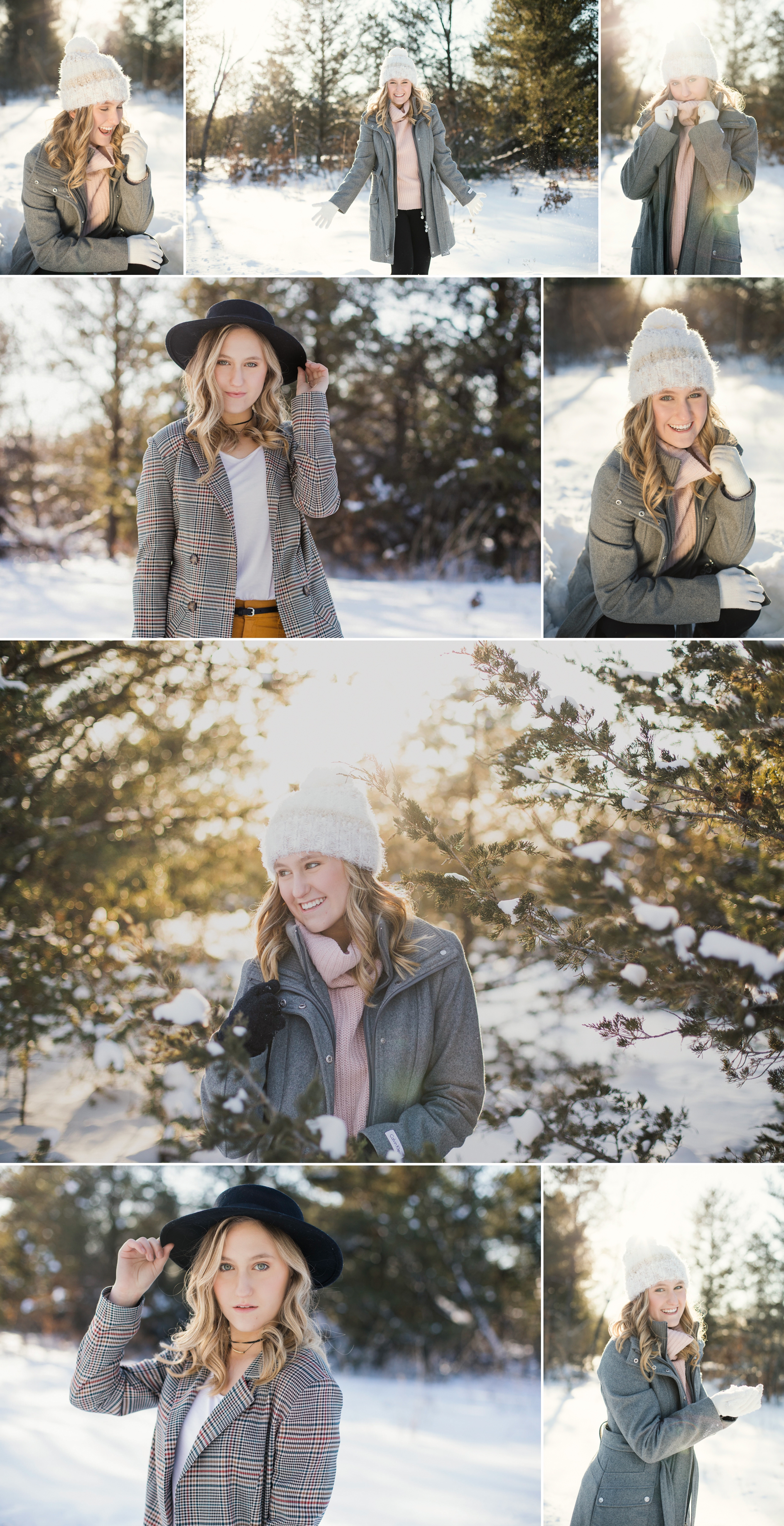 All Seasons Session Winter Session by True Moua senior photographer.